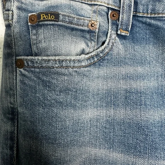 Vintage Ralph Lauren Light Blue Skinny Jeans - Picture 2 of 12